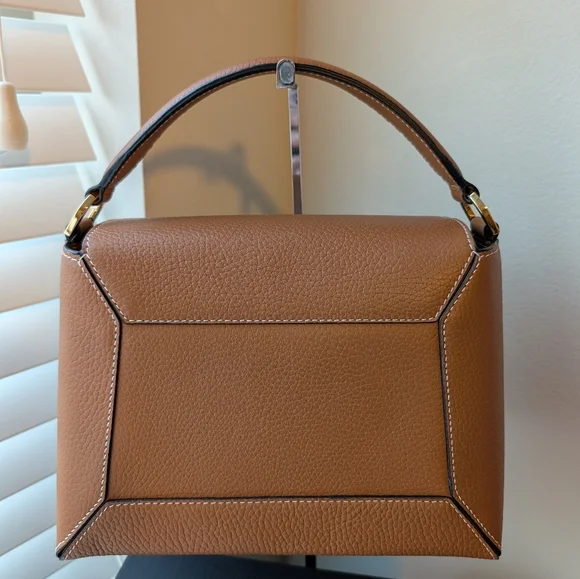 Strathberry Mosaic Top handle Grain tan Vanilla Stitch - Picture 5 of 14